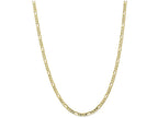 FJC Finejewelers 20 Inch 10k 4mm Light Figaro Chain Necklace