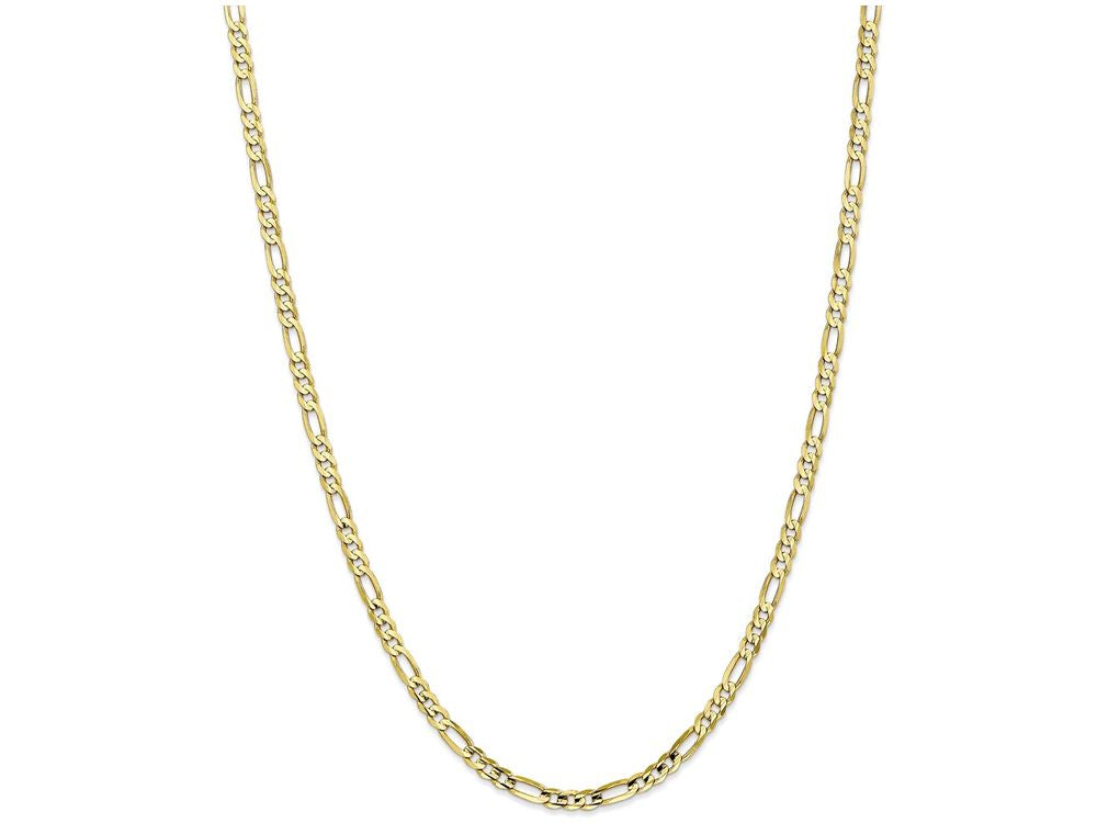 FJC Finejewelers 7 Inch 10k 4mm Light Figaro Chain Bracelet