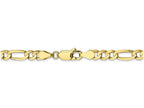 FJC Finejewelers 24 Inch 10k 4.5mm Light Figaro Chain Necklace