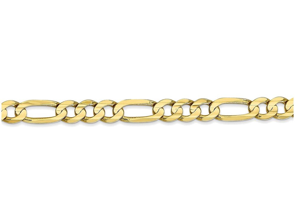 FJC Finejewelers 20 Inch 10k 5.25mm Light Figaro Chain Necklace
