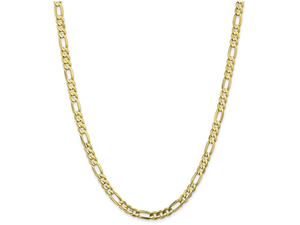 FJC Finejewelers 7 Inch 10k 5.25mm Light Figaro Chain Bracelet