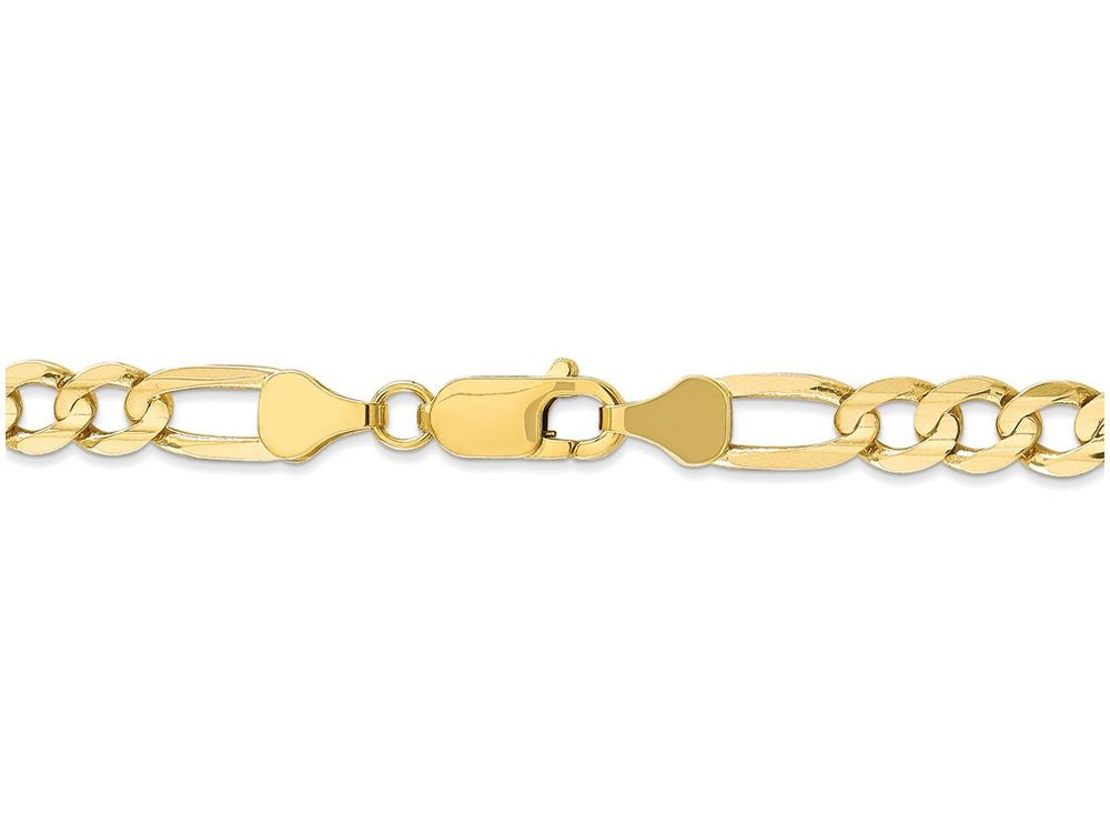 FJC Finejewelers 24 Inch 10k 6mm Light Figaro Chain Necklace