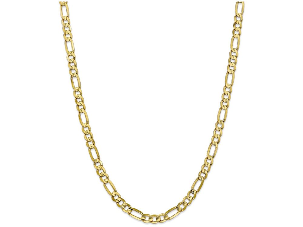 FJC Finejewelers 24 Inch 10k 6mm Light Figaro Chain Necklace