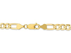 FJC Finejewelers 7 Inch 10k 6mm Light Figaro Chain Bracelet