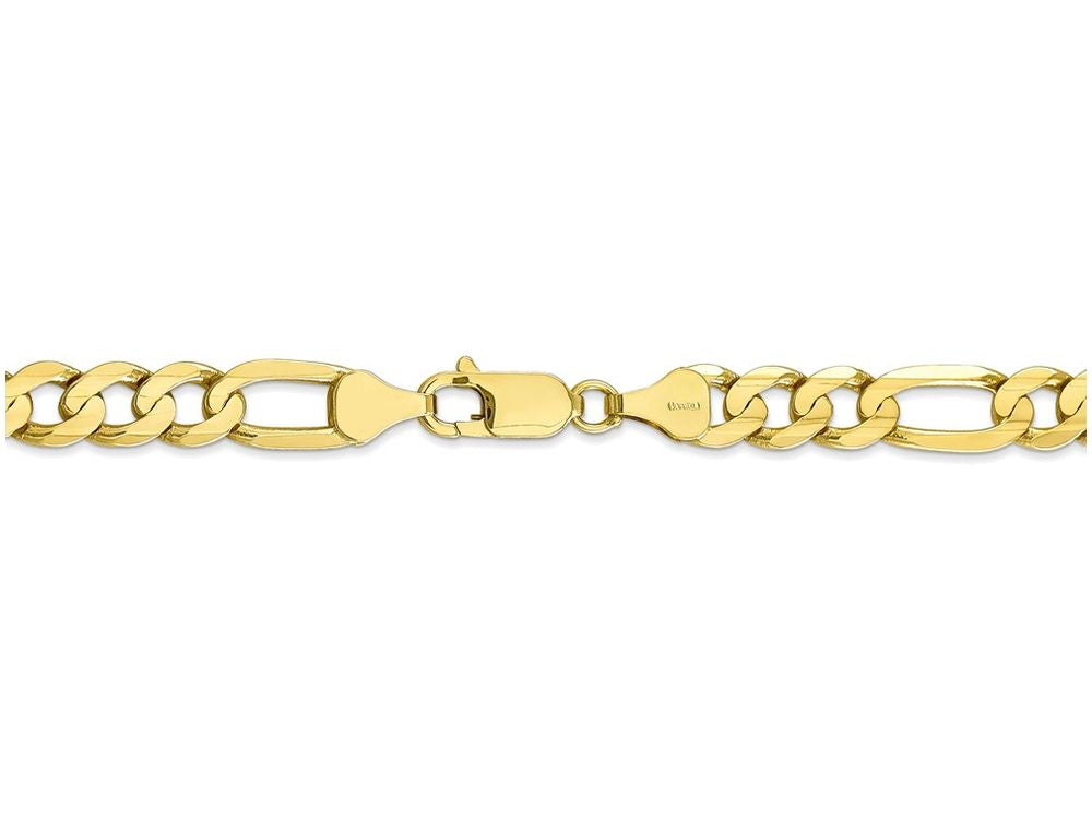 FJC Finejewelers 24 Inch 10k 6.75mm Light Figaro Chain Necklace