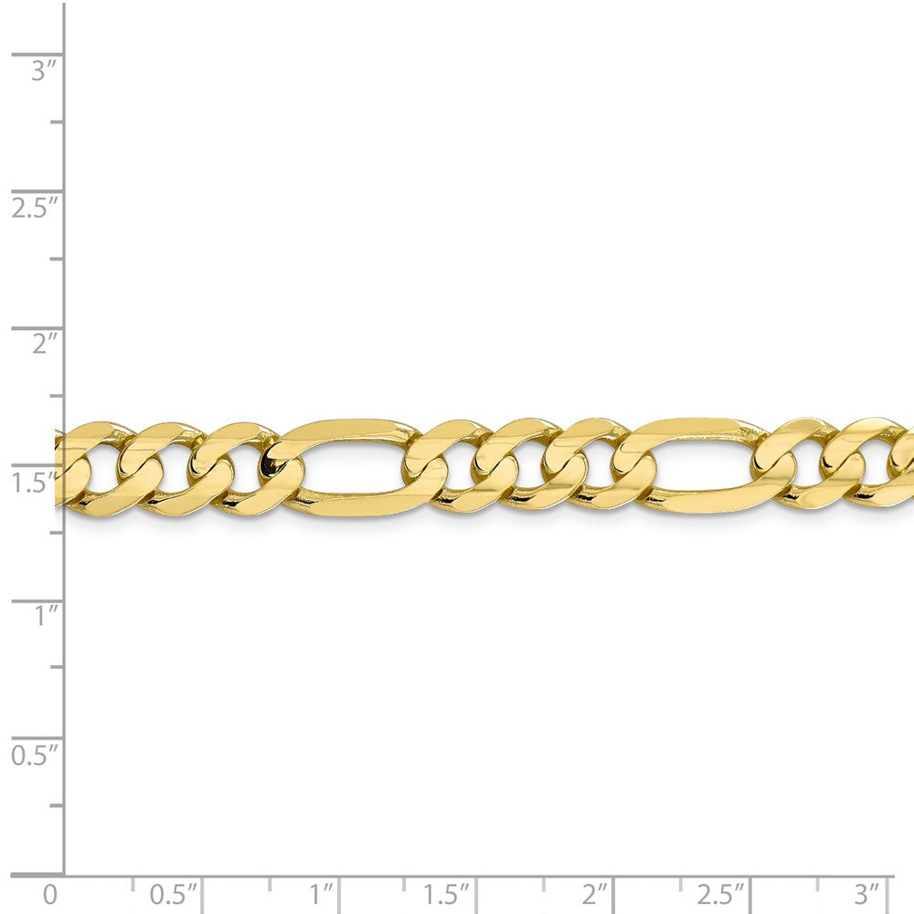 FJC Finejewelers 20 Inch 10k 8.75mm Light Figaro Chain Necklace
