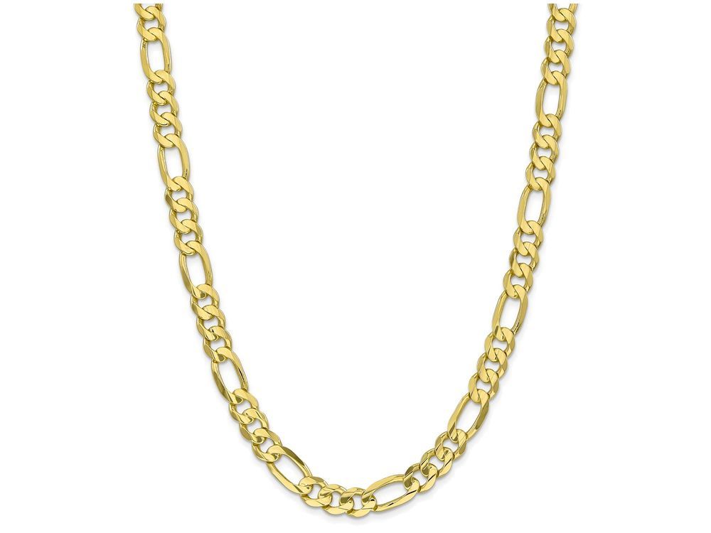 FJC Finejewelers 20 Inch 10k 8.75mm Light Figaro Chain Necklace
