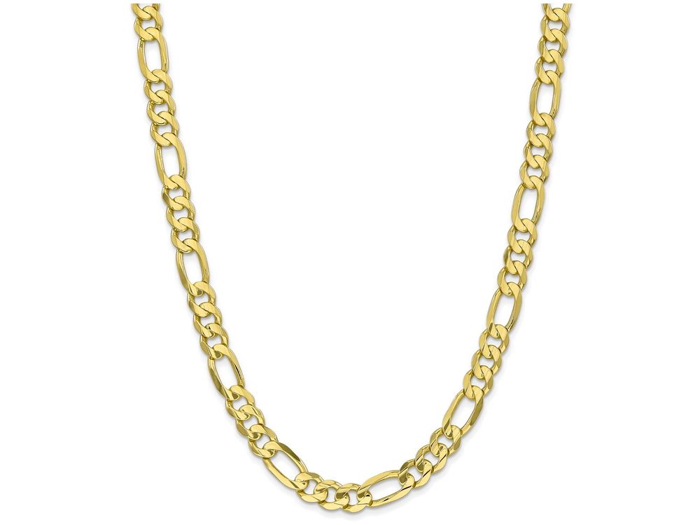 FJC Finejewelers 7 Inch 10k 8.75mm Light Figaro Chain Bracelet