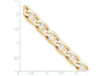 FJC Finejewelers 8 Inch 10k 9mm Hand-polished Anchor Link Chain Bracelet