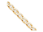 FJC Finejewelers 8 Inch 10k 9mm Hand-polished Anchor Link Chain Bracelet