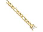 FJC Finejewelers 8 Inch 10k 9mm Hand Polished Figaro Chain Bracelet