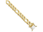FJC Finejewelers 8 Inch 10k 11mm Hand Polished Figaro Chain Bracelet