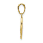 FJC Finejewelers 10k Yellow Gold I Love Youbreakable Heart - with Hearts Charm