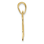 FJC Finejewelers 10k Yellow Gold Polished Bicycle Charm