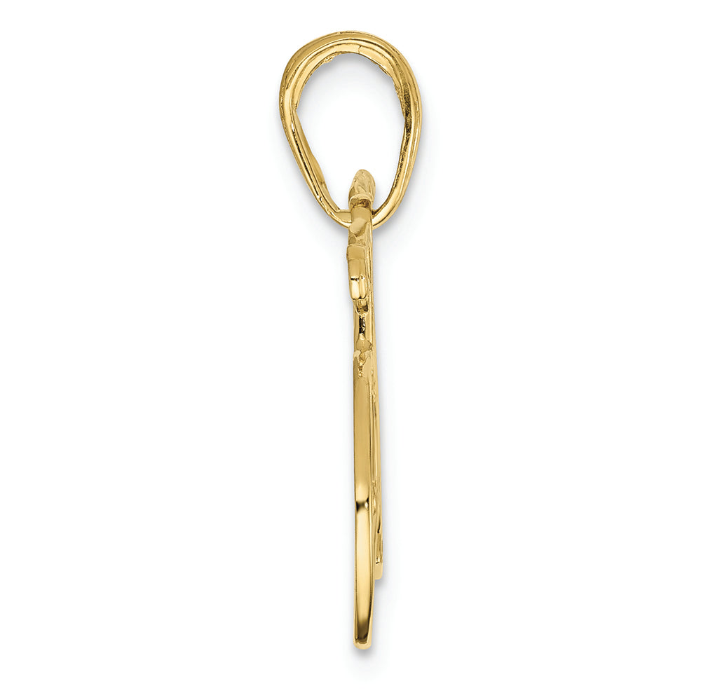 FJC Finejewelers 10k Yellow Gold Polished Bicycle Charm