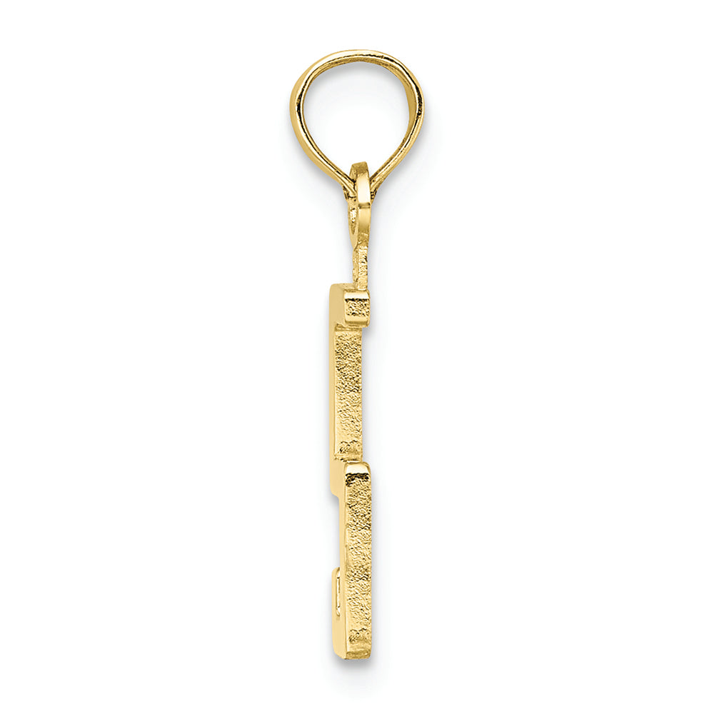 FJC Finejewelers 10k Yellow Gold 5 Block Charm