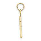 FJC Finejewelers 10k Yellow Gold 6 Block Charm