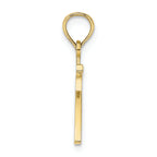 FJC Finejewelers 10k Yellow Gold 7 Block Charm