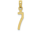FJC Finejewelers 10k Yellow Gold 7 Block Charm
