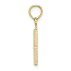 FJC Finejewelers 10k Yellow Gold 8 Block Charm