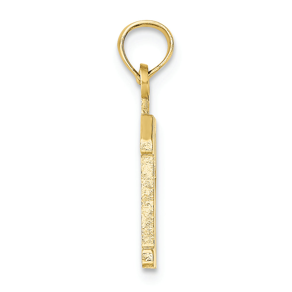 FJC Finejewelers 10k Yellow Gold 12 Block Charm