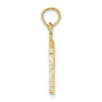 FJC Finejewelers 10k Yellow Gold 12 Block Charm
