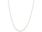 FJC Finejewelers 20 Inch 10k .6mm Solid bright-cut Cable Chain Necklace