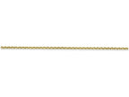 FJC Finejewelers 18 Inch 10k 1.3mm Solid bright-cut Cable Chain Necklace