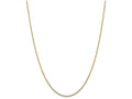 FJC Finejewelers 18 Inch 10k 1.3mm Solid bright-cut Cable Chain Necklace