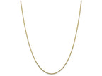 FJC Finejewelers 9 Inch 10k 1.3mm Solid bright-cut Cable Chain Ankle Bracelet (Smaller Ankles)