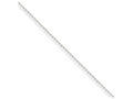 FJC Finejewelers 16 Inch 10k White Gold .8mm bright-cut Cable Chain Necklace