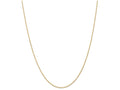FJC Finejewelers 18 Inch 14k Yellow Gold 1.15mm Carded Cable Rope Chain Necklace