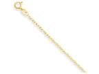 FJC Finejewelers 20 Inch 14k Yellow Gold 1.15mm Carded Cable Rope Chain Necklace