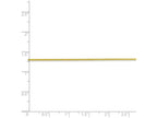 FJC Finejewelers 18 Inch 10k Yellow Gold 1mm Spiga Chain Necklace