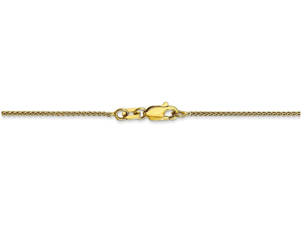 FJC Finejewelers 24 Inch 10k Yellow Gold 1mm Spiga Chain Necklace