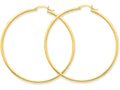 FJC Finejewelers 10k Polished 2mm Round Hoop Earrings