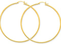 FJC Finejewelers 10k Polished 2mm Round Hoop Earrings