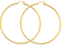 FJC Finejewelers 10k Polished 2mm Round Hoop Earrings