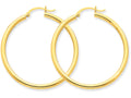 FJC Finejewelers 10k Polished 2.5mm Round Hoop Earrings