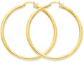 FJC Finejewelers 10k Polished 3mm Round Hoop Earrings