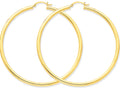 FJC Finejewelers 10k Polished 3mm Round Hoop Earrings