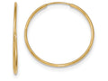 FJC Finejewelers 10k Polished Endless Tube Hoop Earrings