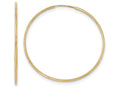FJC Finejewelers 10k Polished Endless Tube Hoop Earrings