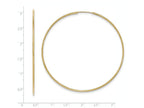 FJC Finejewelers 10k Polished Endless Tube Hoop Earrings