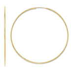 FJC Finejewelers 10k Polished Endless Tube Hoop Earrings