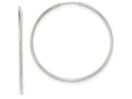 FJC Finejewelers 10k White Gold Endless Hoop Earrings