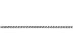 FJC Finejewelers 20 Inch 10k White Gold 1.5mm Machine Made bright-cut Rope Chain Necklace
