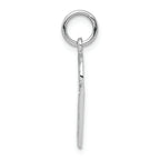 FJC Finejewelers 10k White Gold Basketball Net Charm