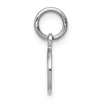FJC Finejewelers 10k White Gold Angel Charm