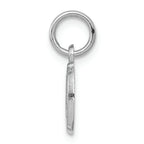 FJC Finejewelers 10k White Gold Saint Christopher Medal Charm